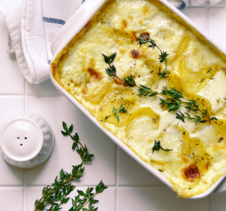 Cheesy potato casserole recipe